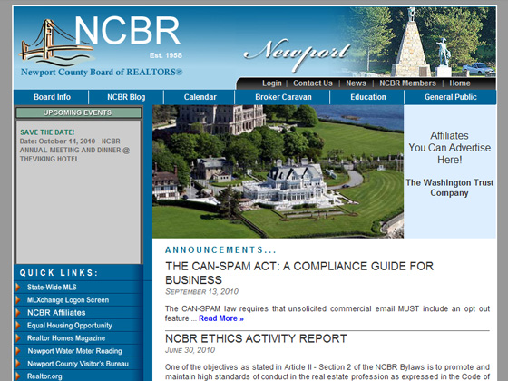 Newport County Board of Realtors Slide # 1