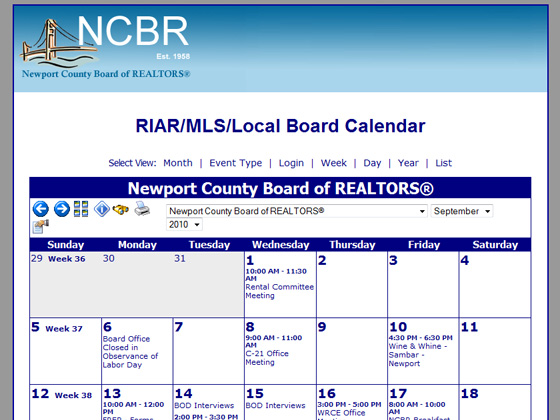 Newport County Board of Realtors Slide # 3
