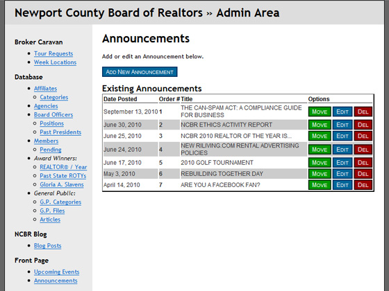 Newport County Board of Realtors Slide # 8