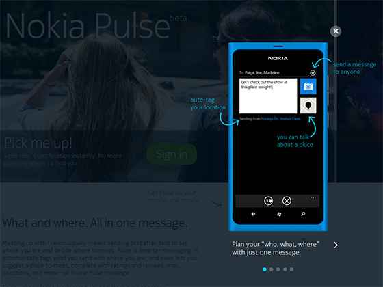 Nokia Pulse&trade; Slide # 1