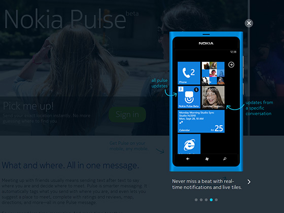 Nokia Pulse&trade; Slide # 4