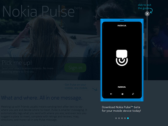 Nokia Pulse&trade; Slide # 5